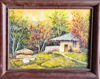 Картина върху платно с рамка Картина върху платно с рамка