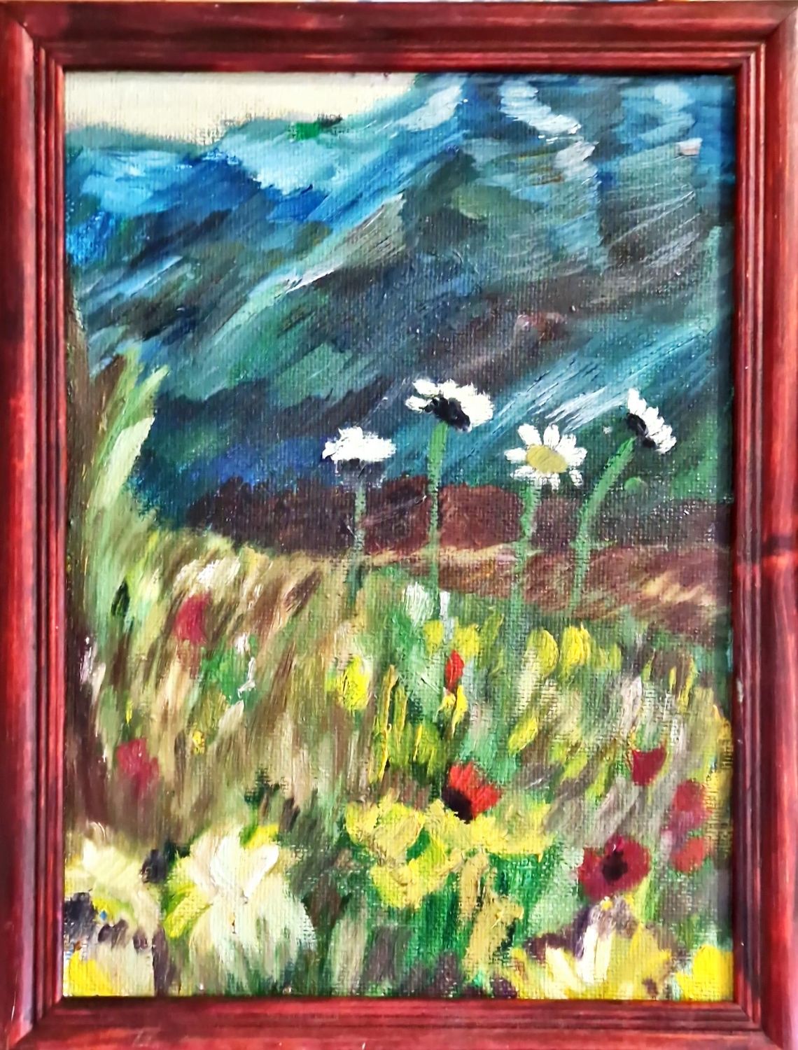 Картина върху фазер с рамка Картина върху фазер с рамка