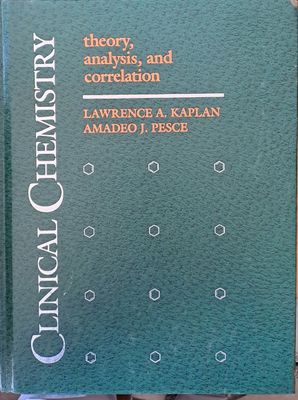 Clinical Chemistry - theory, analysis and correlation