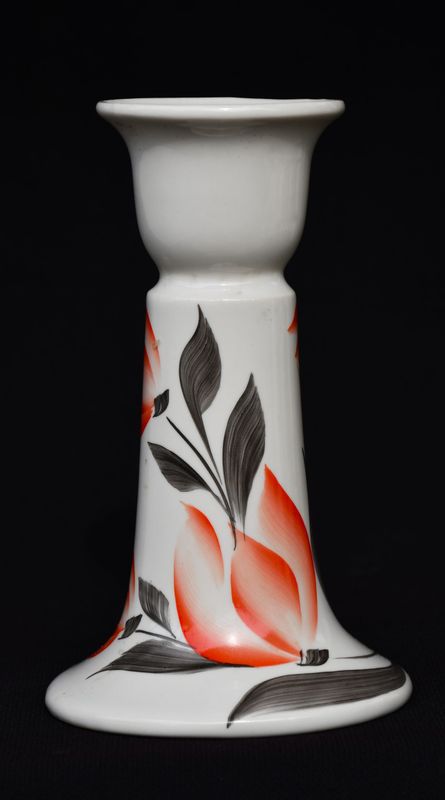 Ръчно рисуван свещник на "Бонония"