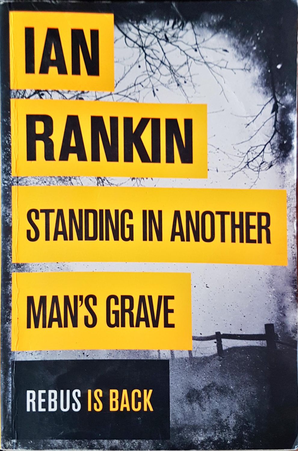 Standing in another man&#39;s grave