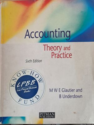 Accounting - Theory and Practice