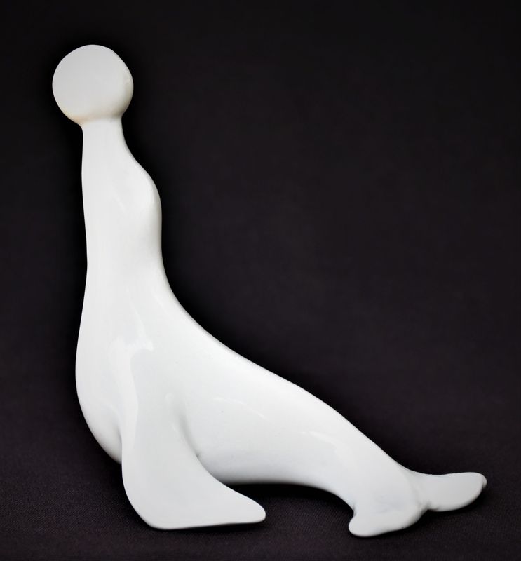 Тюлен - порцелан от СССР