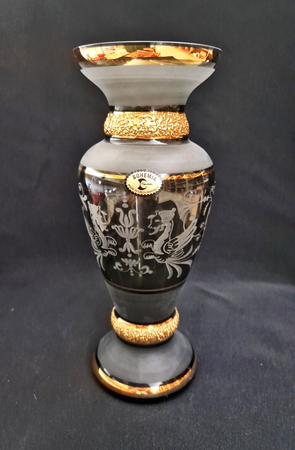 Стъклена ваза