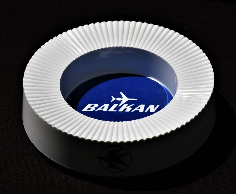 Рекламен пепелник на "Балкан"