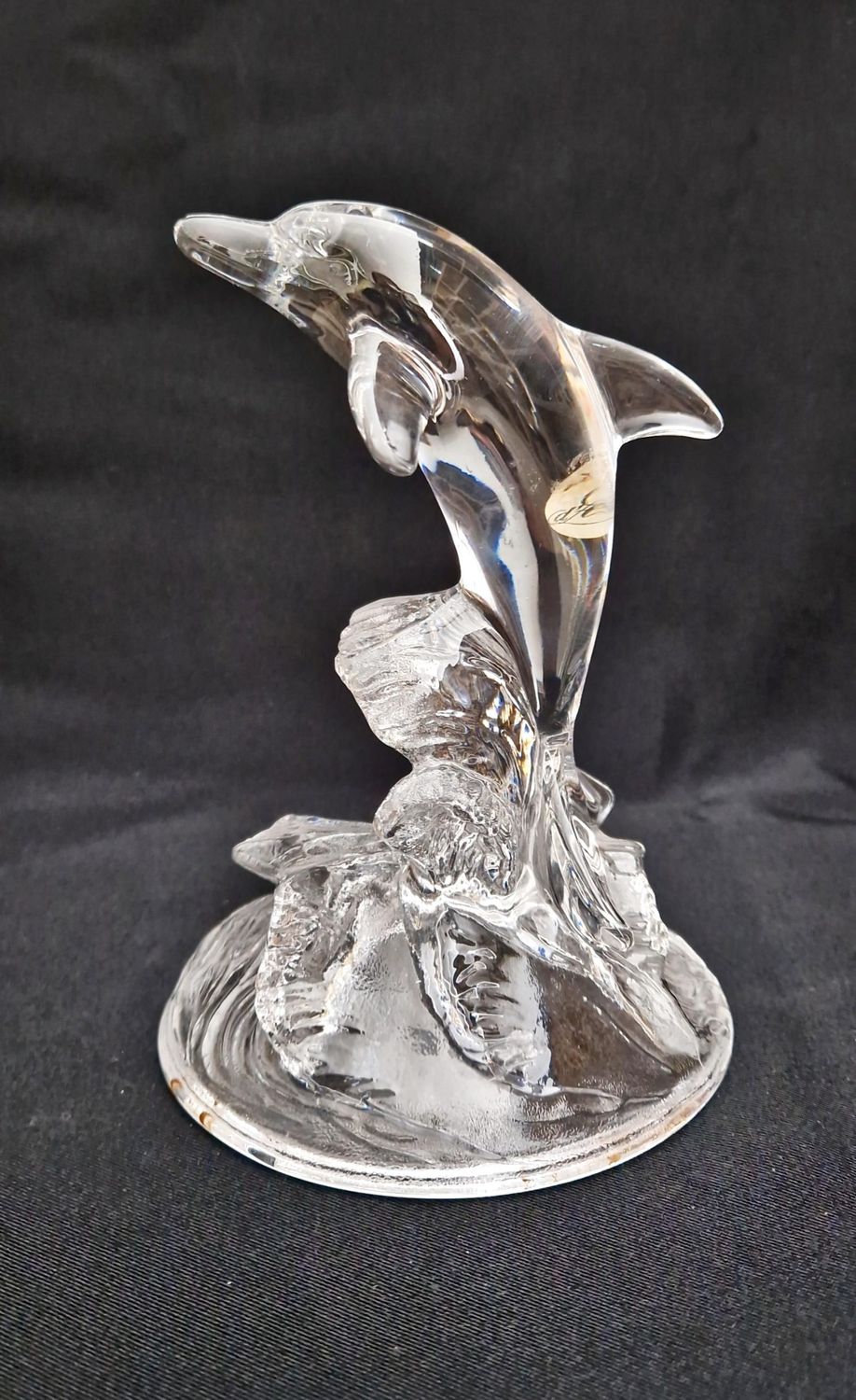 Статуетка делфин - стъкло