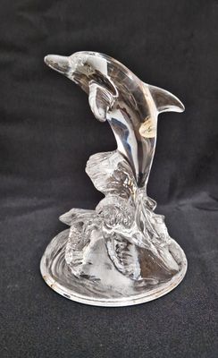 Статуетка делфин - стъкло