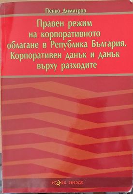 Правен режим на корпоративното облагане в РБългария