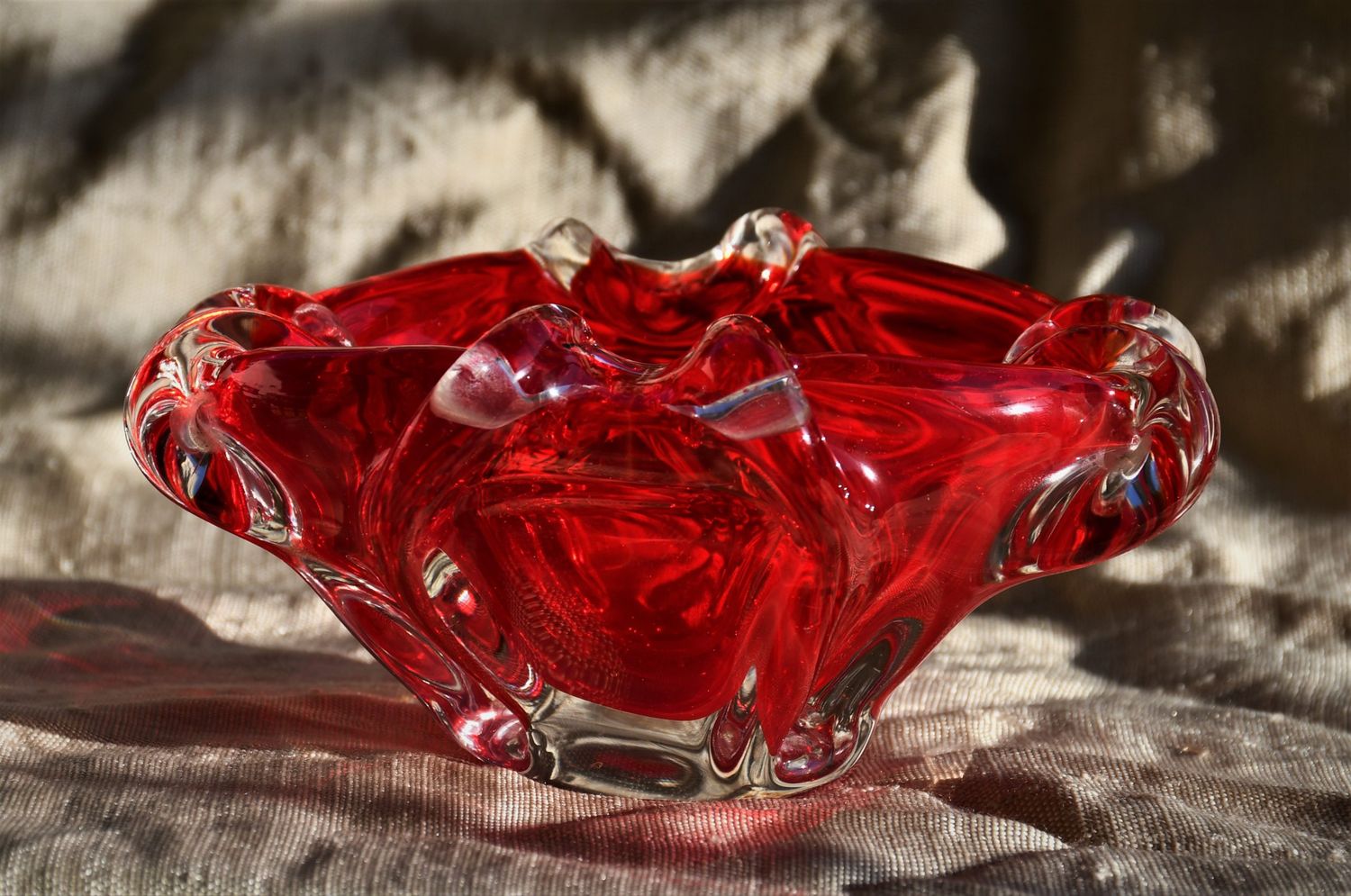 Винтидж пепелник Мурано, вер. А. Сегузо Винтидж пепелник Мурано, вер. А. Сегузо