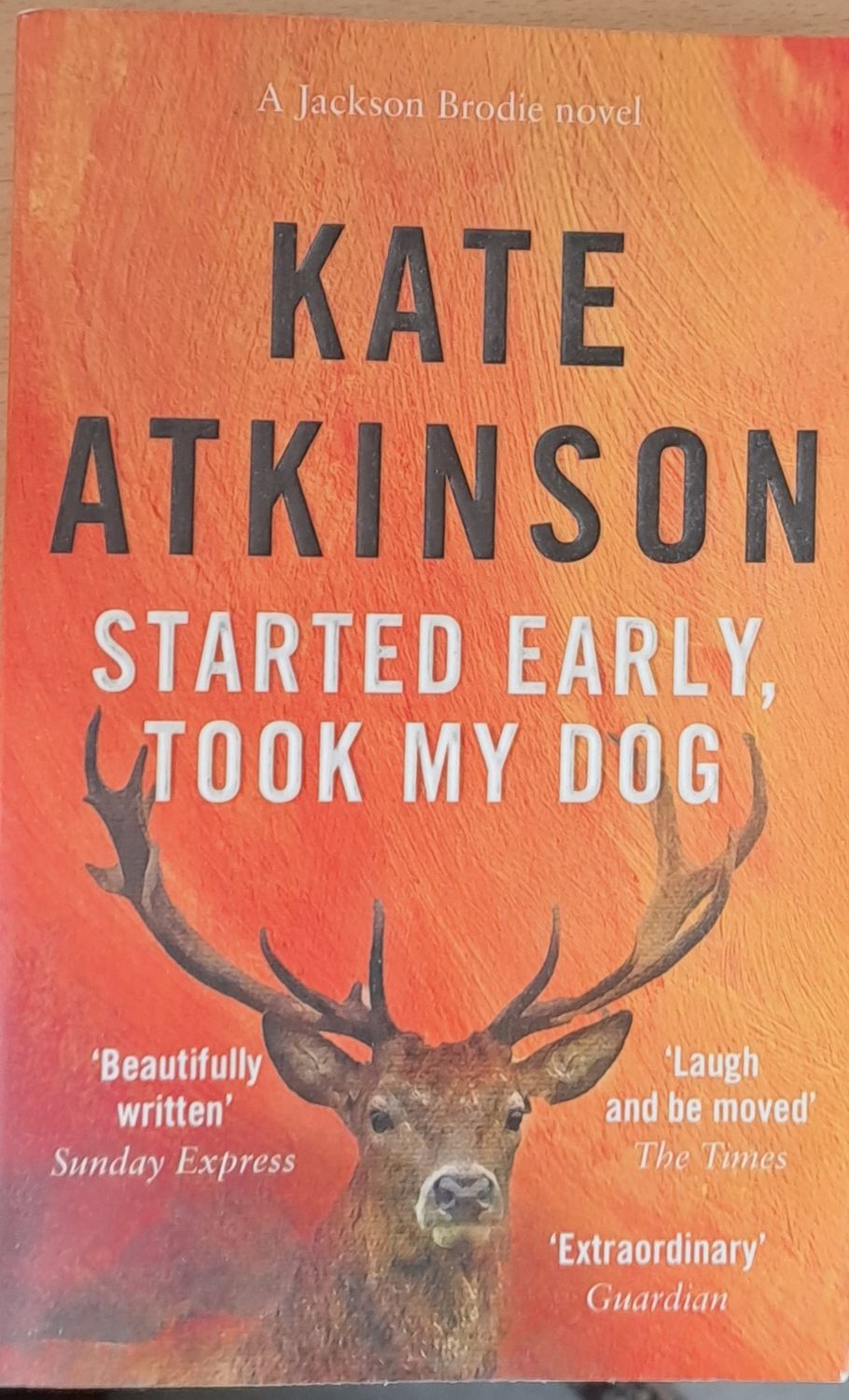 Started early, took my dog