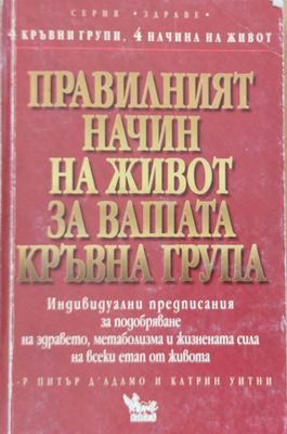 Правилният начин на живот за Вашата кръвна група