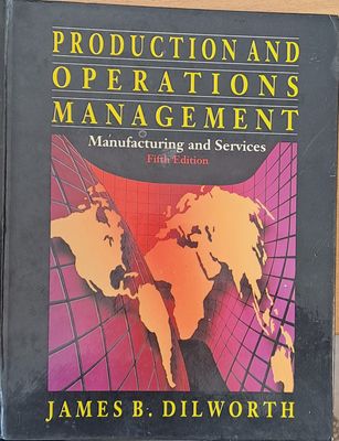 Production and Operations management, Manufacturing and Services