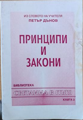 Принципи и закони, книга трета