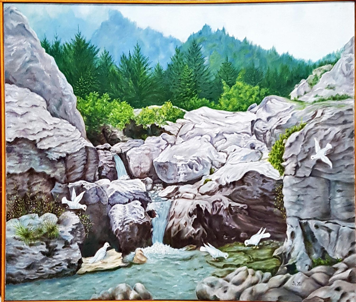 Картина масло