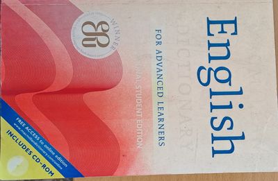 English Dictionary for Advanced Learners