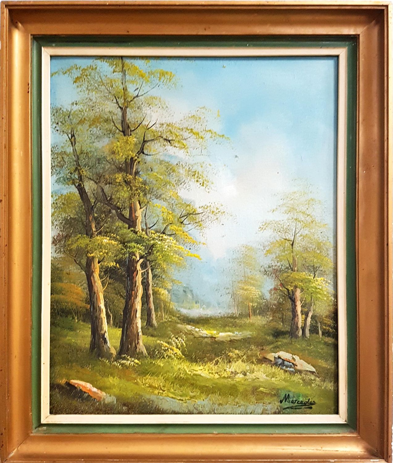 Картина масло