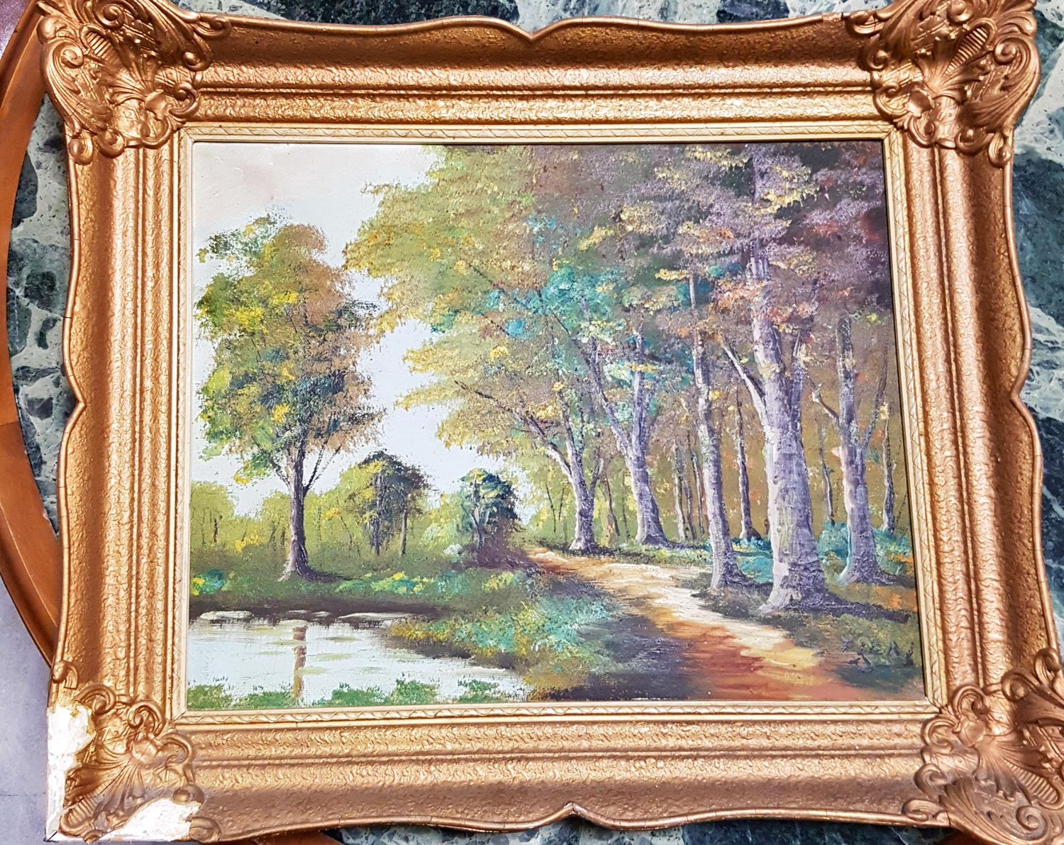 Картина масло