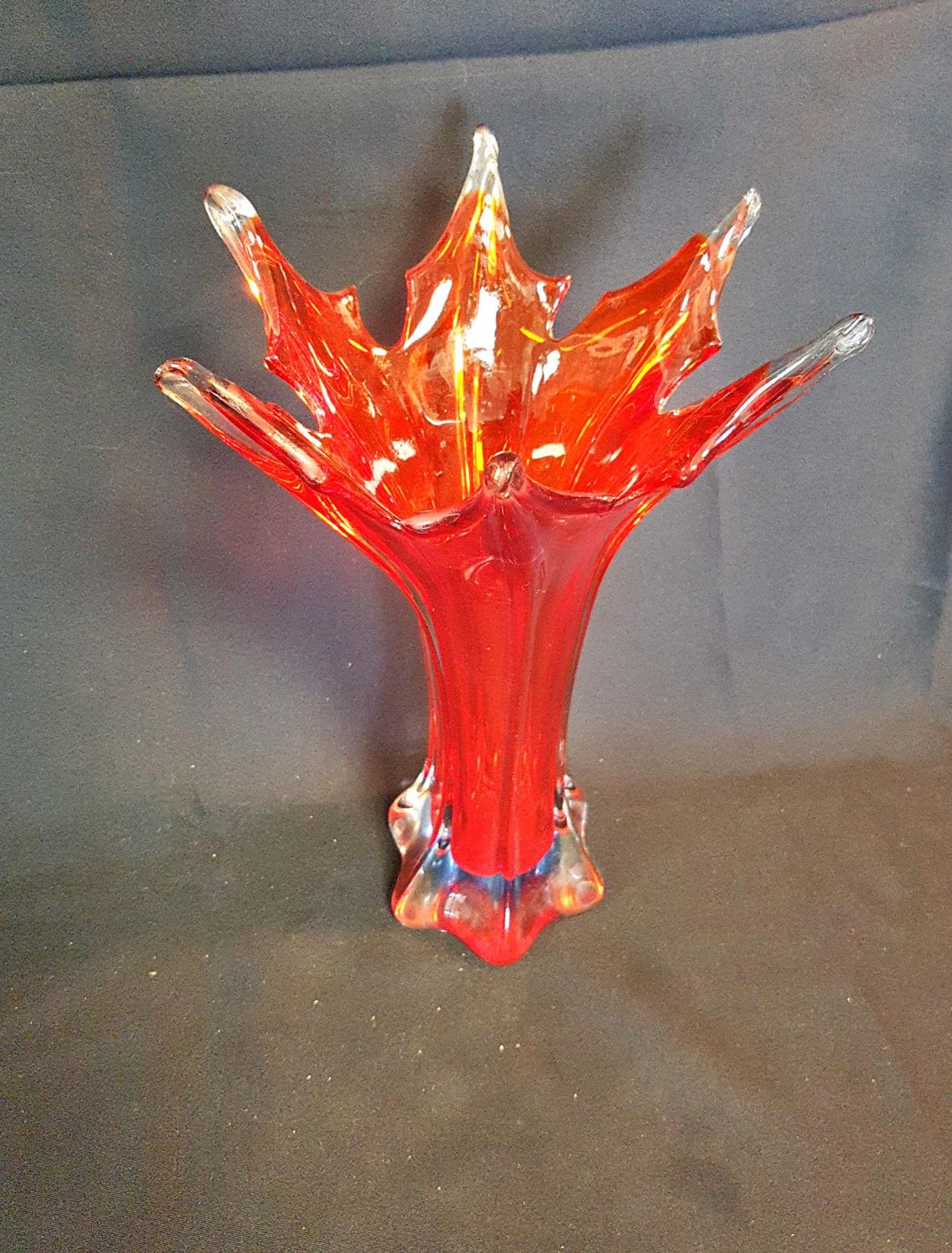 Стъклена ваза Murano