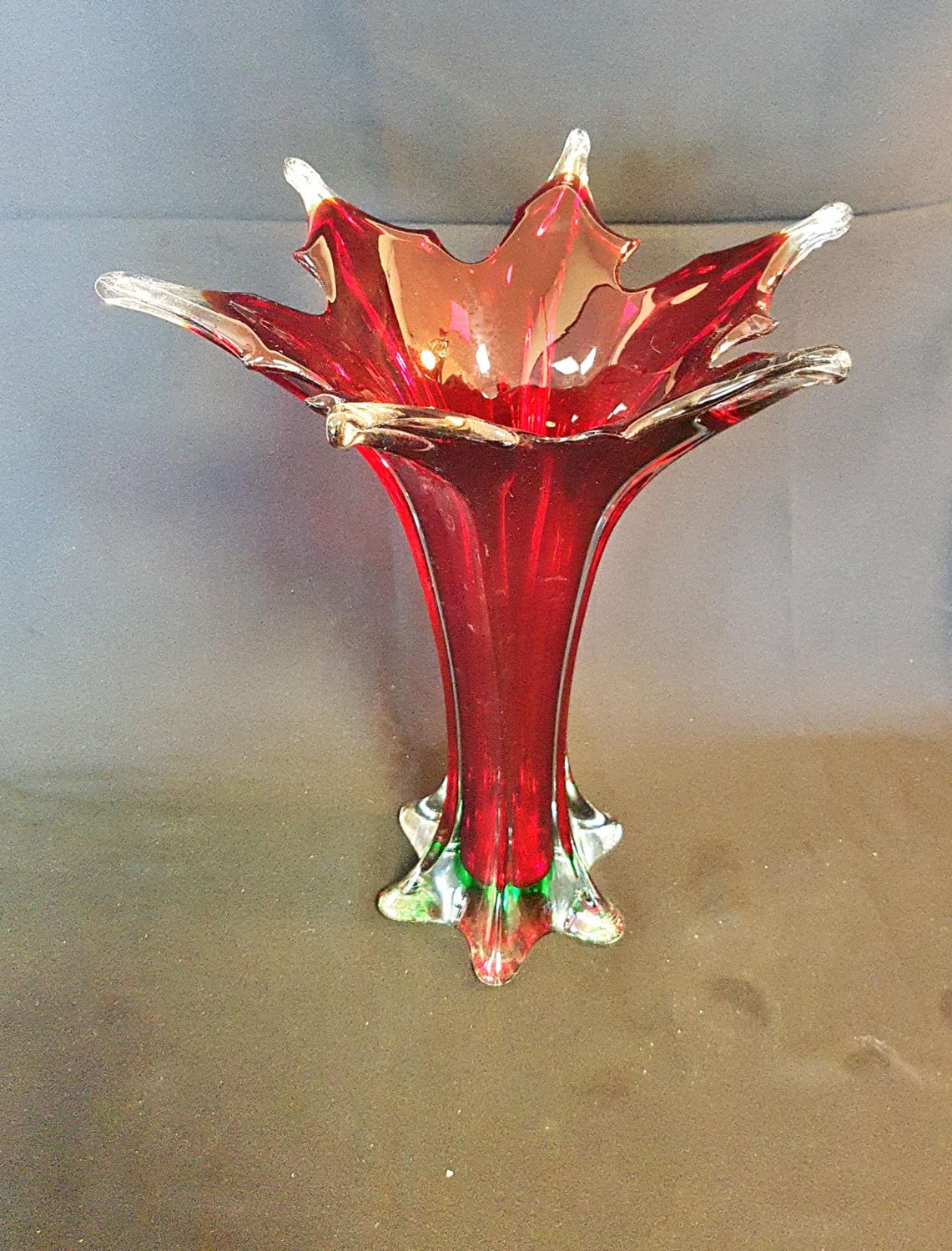 Стъклена ваза Murano Стъклена ваза Murano