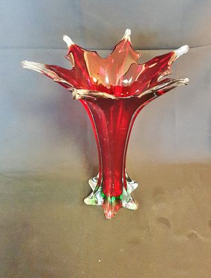 Стъклена ваза Murano