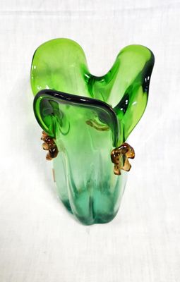 Стъклена ваза Стъклена ваза