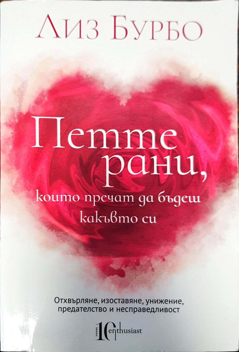 Петте рани, които пречат да бъдеш какъвто си Петте рани, които пречат да бъдеш какъвто си
