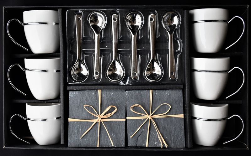 Дизайнерски еспресо сервиз "Maisons du Monde"