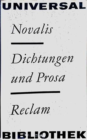 Dichtungen und prosa