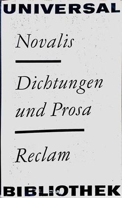 Dichtungen und prosa Dichtungen und prosa