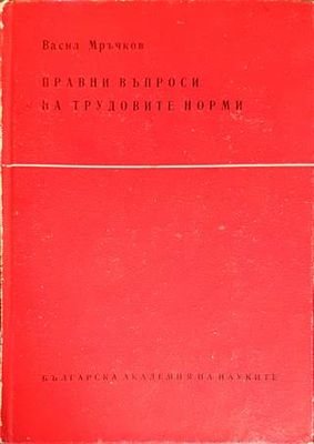 Правни въпроси на трудовите норми Правни въпроси на трудовите норми