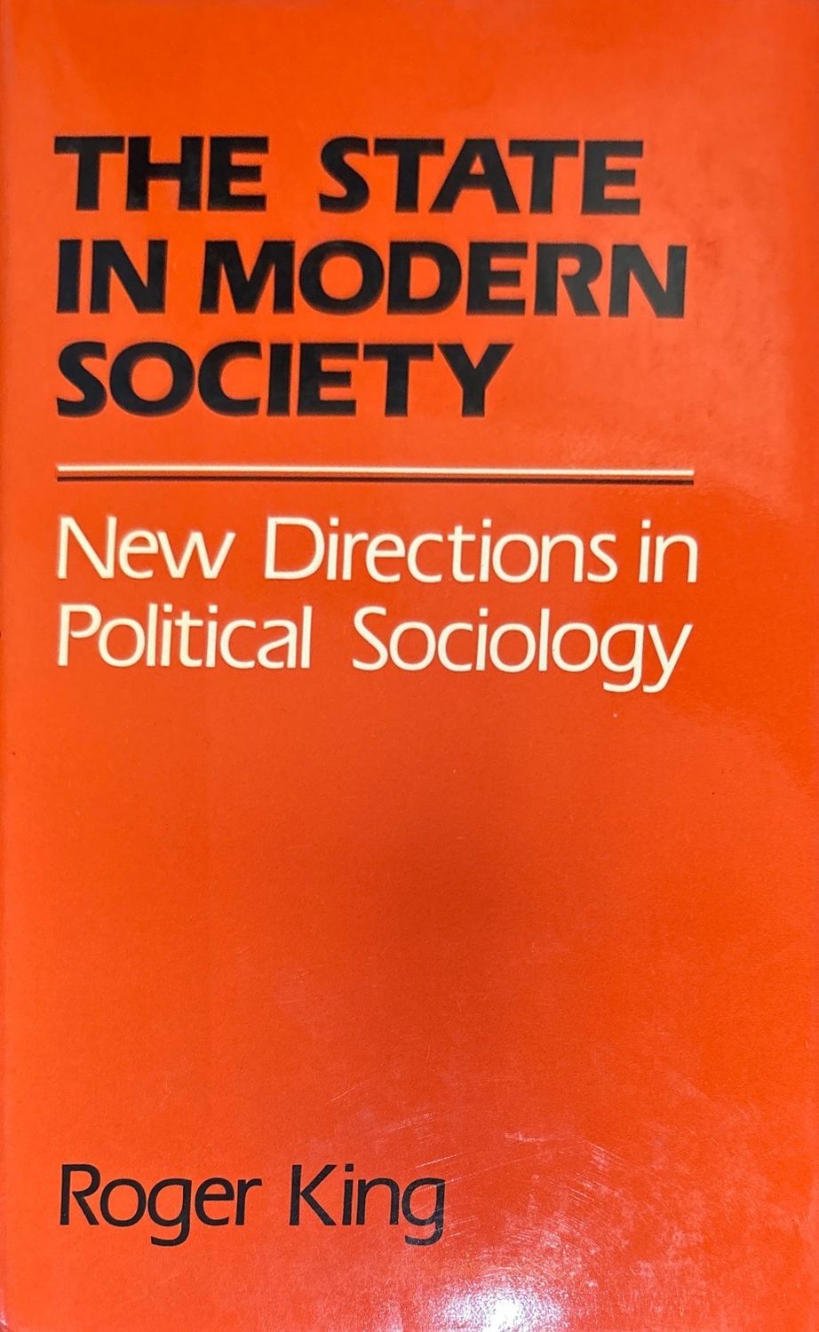 The State in Modern Society