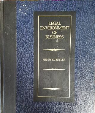 Legal Environment of Business