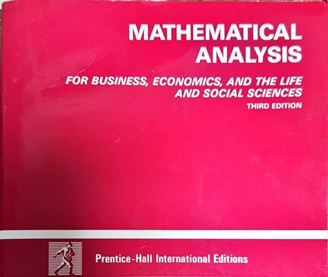 Mathematical analysis