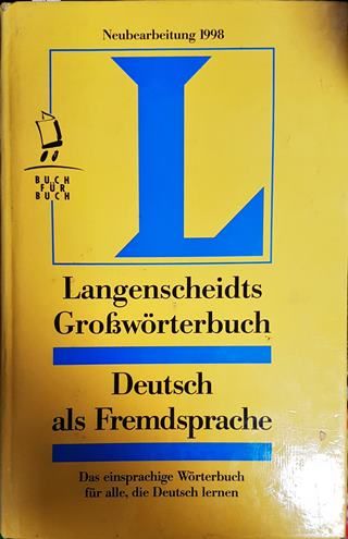 Langenscheidts Grosworterbuch Deutsch als Fremdsprache