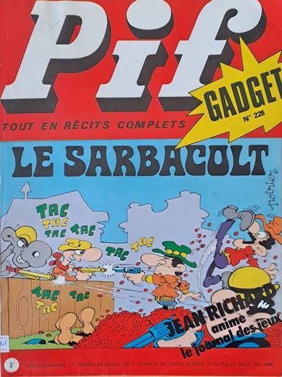 Pif - Gadget № 228/ № 1466
