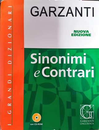 Dizionario Dei Sininimi E Dei Contrari