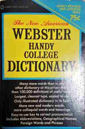 Webster Handy College Dictionary