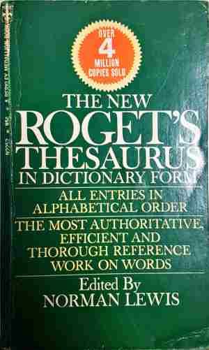 The new roget's thesaurus