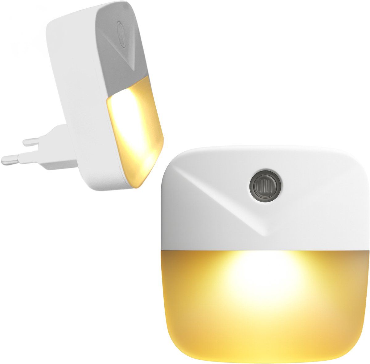 nachtlampje stopcontact met sensor warm wit LED licht