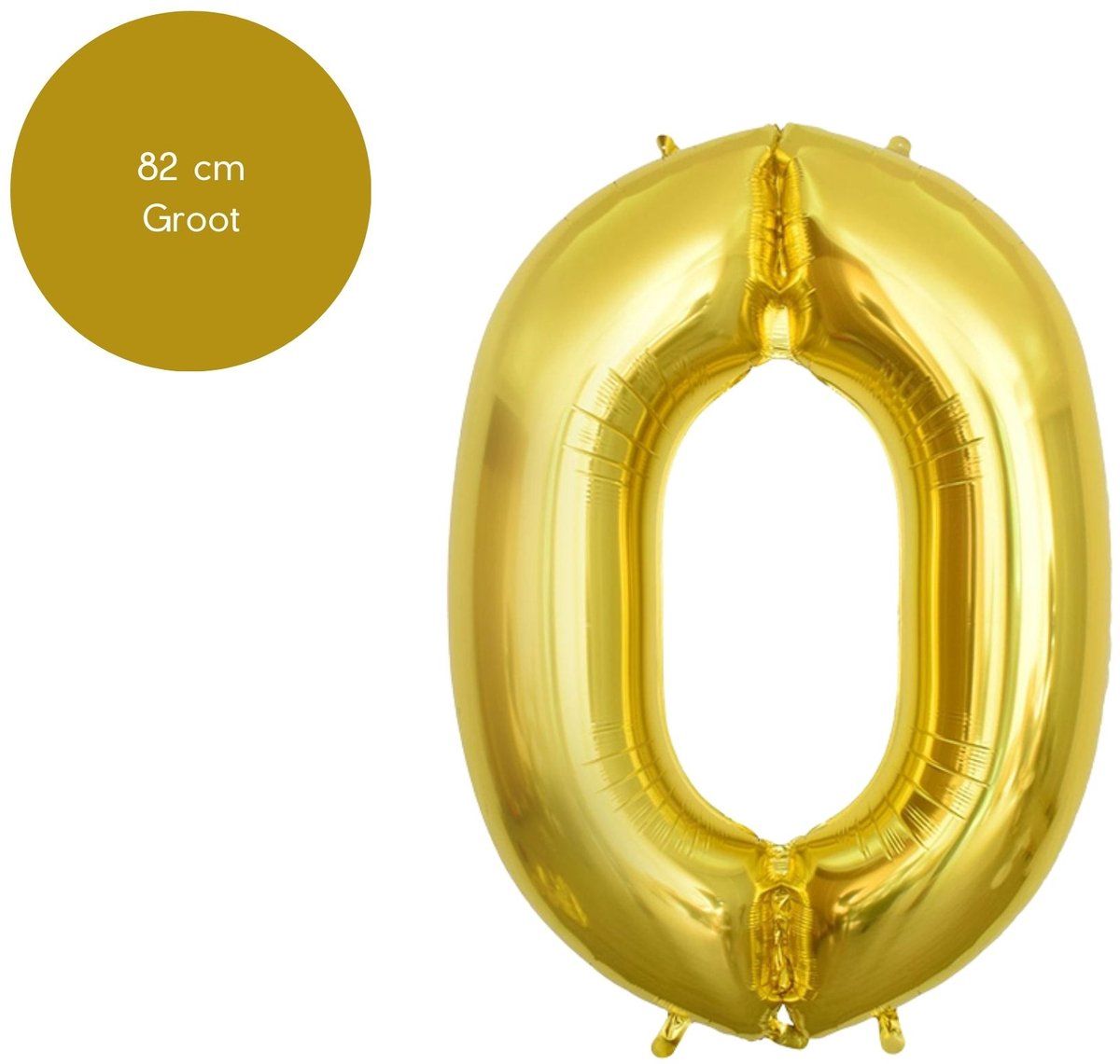 Fienosa Cijfer Ballonnen - Nummer 0 - Goud Kleur - 82 cm - XL Groot - Helium Ballon - Verjaardag Ballon - Verjaardag versiering - Leeftijd verjaardag - Verjaardagsballon - Verjaardag Fienosa Cijfer Ballonnen - Nummer 0 - Goud Kleur - 82 cm - XL Groot - Helium Ballon - Verjaardag Ballon - Verjaardag versiering - Leeftijd verjaardag - Verjaardagsballon - Verjaardag