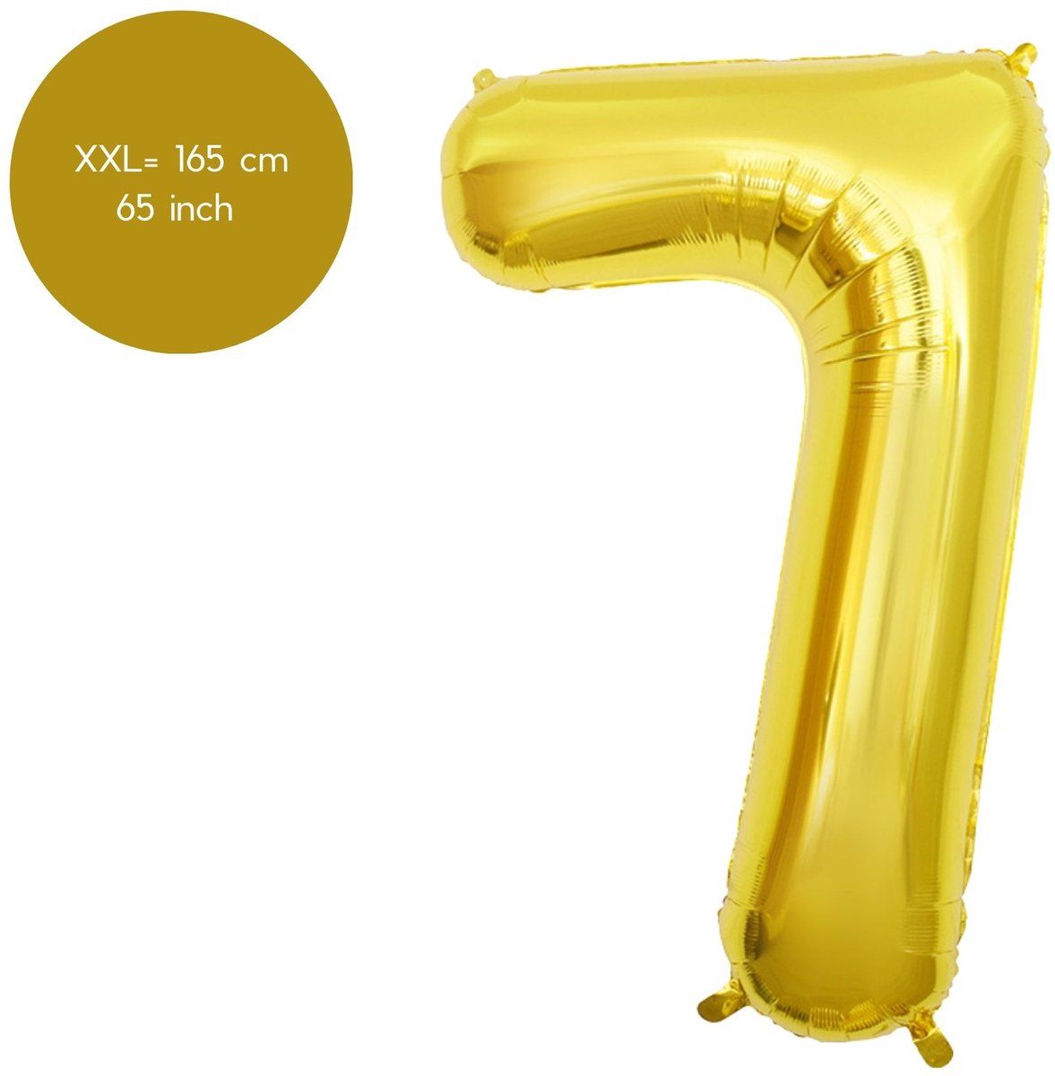 Fienosa Cijfer Ballonnen nummer 7 - Goud - 165 cm - Helium Ballon - Verjaardag ballon - Verjaardag versiering - Leeftijd verjaardag - Verjaardagsballon - Verjaardag Fienosa Cijfer Ballonnen nummer 7 - Goud - 165 cm - Helium Ballon - Verjaardag ballon - Verjaardag versiering - Leeftijd verjaardag - Verjaardagsballon - Verjaardag