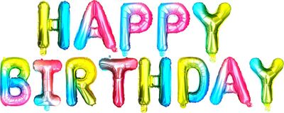 Fienosa Verjaardag Versiering - Happy Birthday - Regenboog 37 cm Letters - Happy Birthday versiering - Happy Birthday Slinger - Ballonnen Verjaardag - Verjaardag Decoratie - themafeest - gefeliciteerd Fienosa Verjaardag Versiering - Happy Birthday - Regenboog 37 cm Letters - Happy Birthday versiering - Happy Birthday Slinger - Ballonnen Verjaardag - Verjaardag Decoratie - themafeest - gefeliciteerd