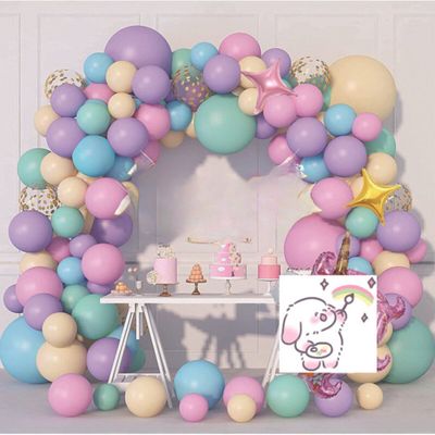 Fienosa Ballonnenboog Pastel - Luxe Verjaardag Ballonnen - Ballonnenboog - Verjaardag - 100 stuks - Helium Ballonnen - Ballonboog Versiering – Feest Decoratie Verjaardag Fienosa Ballonnenboog Pastel - Luxe Verjaardag Ballonnen - Ballonnenboog - Verjaardag - 100 stuks - Helium Ballonnen - Ballonboog Versiering – Feest Decoratie Verjaardag