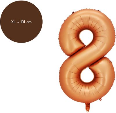 Fienosa Cijfer 8 Ballon - Nummer 8 - Oranje - Kleur - 101 cm - XL Groot - Helium Ballon - Verjaardag Ballon - Verjaardag versiering - Leeftijd verjaardag - Verjaardagsballon - Verjaardag Fienosa Cijfer 8 Ballon - Nummer 8 - Oranje - Kleur - 101 cm - XL Groot - Helium Ballon - Verjaardag Ballon - Verjaardag versiering - Leeftijd verjaardag - Verjaardagsballon - Verjaardag