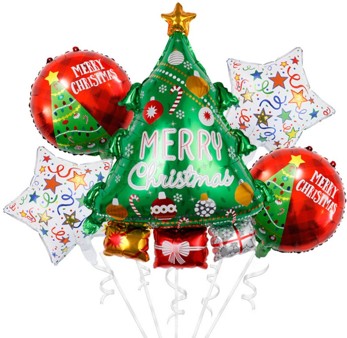 Kerstballon Set - Kerstcadeau - Kerst Ballonnen - Kerstboomballon - Kerstboom - Kerst Thema