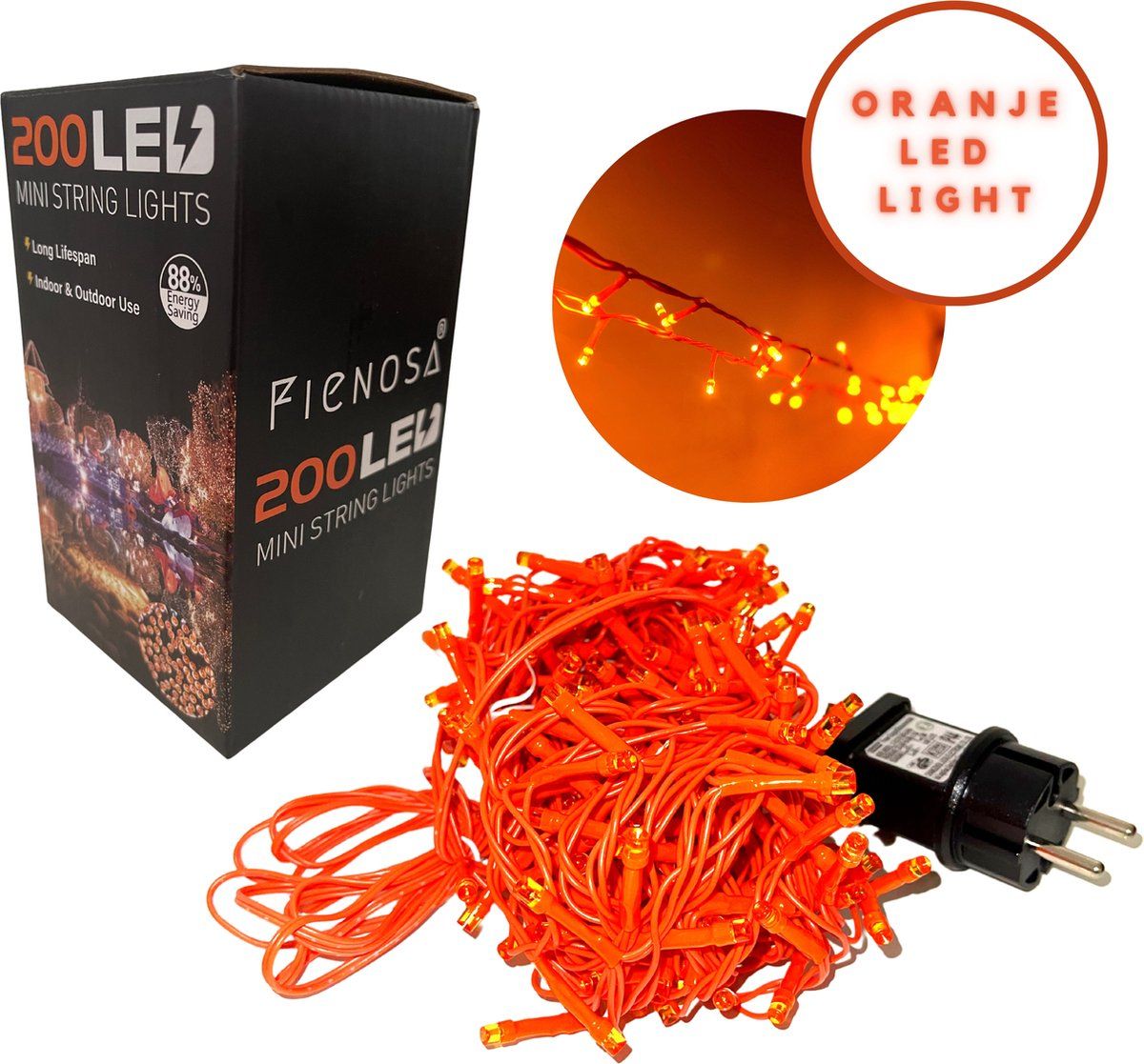 fienosa oranje led lichtsnoer