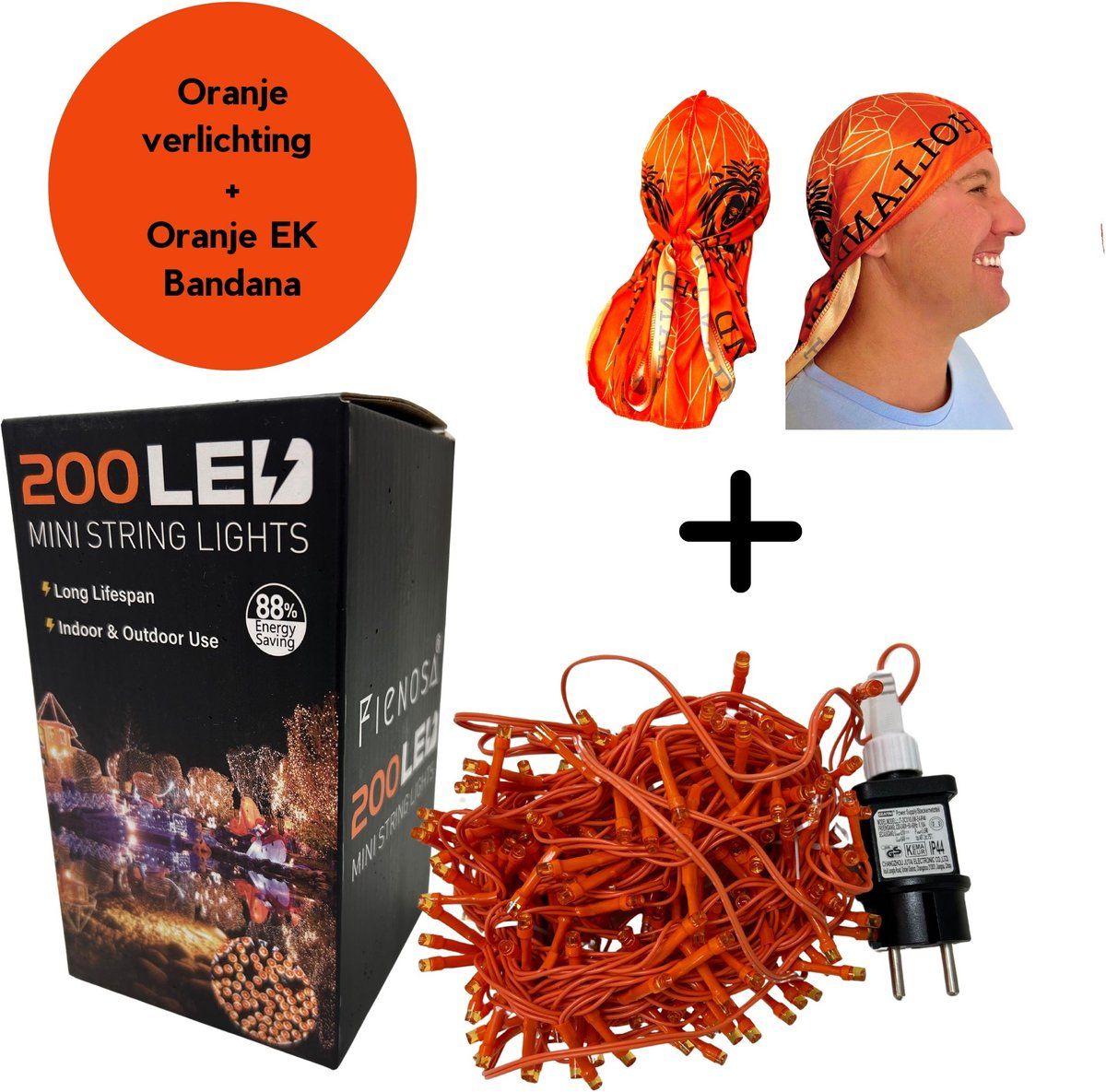 oranje voetbal fan accessoires