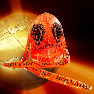 Oranje WK Bandana met Holland Leeuw