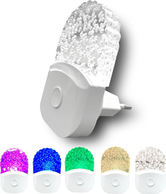rgb led nachtlampje hal stopcontact