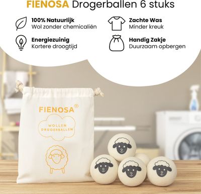 wollen drogerballen duurzaam alternatief wasverzachter